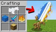 Minecraft, But You Can Craft An Elemental Sword