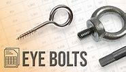 Eye Bolt Size Chart   How to Use It, Types and More