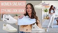 Women Sneaker Styling Haul | Sneaker Look book / Nike, Adidas, Veja, Vans, Converse
