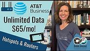 AT&T Business Wireless Broadband Plans - Unlimited Hotspot Data Starting at $65/mo