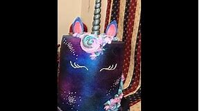 Galaxy Unicorn Cake