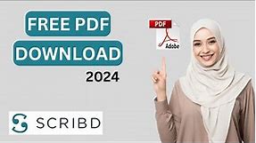 How to download pdf file from scribd for Free | 2024