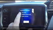 How to connect your phone to Peugeot 208 Touchscreen