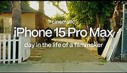 iPhone 15 Pro Max & T-Series Lenses (Cinematic Day in My Life)