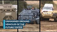 A glimpse into the future of uncrewed tanks on the battlefield