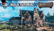 Valheim - How to Build a House - Gothic, Victorian Mansion with a Pool