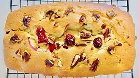 CRANBERRY WALNUT BREAD | Festive Quick Bread | DIY Demonstration Recipe