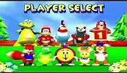 Character Select Diddy Kong Racing Cover