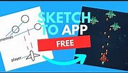 Turn a Sketch/Diagram into a Functional App or Game with this FREE AI