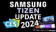 CES 2024: Samsung updates Tizen Home Smart TV OS for all