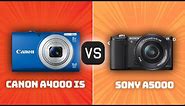 Canon A4000 IS vs Sony a5000: Which Camera Is Better? (With Ratings & Sample Footage)