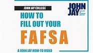 Filling Out the FAFSA Form: A Step-by- Step Guide