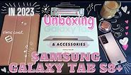 Samsung Galaxy Tab S8+ Plus Unboxing & Accessories