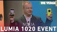 Nokia's Lumia 1020 event recap in 5 minutes