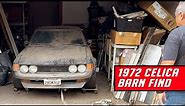 1972 Toyota Celica Barn Find - Parked for 20 years!