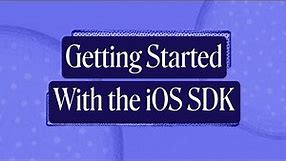 Getting Started With the iOS SDK | Whereby Embedded