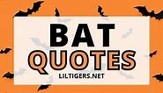 60 Best Bat Quotes - Lil Tigers