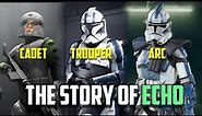Clone ARC Trooper Echo's Story So Far...