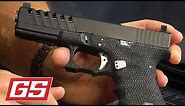 Glock 17 with Snakeskin Stipple & Apex Slide Cut