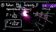 25.1a Luminosity and Radiant Flux Intensity | A2 Astronomy & Cosmology | Cambridge A Level Physics
