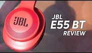 JBL E55BT Wireless Headphones Review