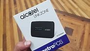 Alcatel Linkzone Mobile Hotspot On The Go, Unboxing and Quick Review For metroPCS