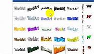 How to insert Old WordArt Style in new version of Ms.Word