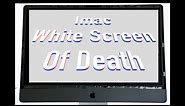 How to fix white screen of death, imac, 2011, i7 3.4ghz, amd radeon hd6970m