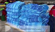 How sublimation T Shirt sports Jersey is made - process