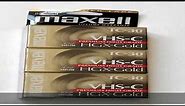 Maxell VHS-C TC-30 HGX-Gold Camcorder Videocassette (3pk)