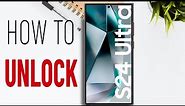 How to Network Unlock your Samsung Galaxy S24 Series