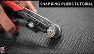 How to Use Snap Ring Pliers - Tutorial