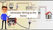 Generator Wiring to the Home | Generator | Transfer Switch Wiring | Pole Line wiring | en