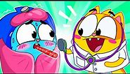 Doctor Checkup For Kids 👩‍⚕️🐨🐭🐶+More Funny Cartoons for Kids About Doctor Check Up