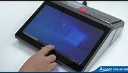 (POS-M1162) 11.6 Inch Windows/Android Touch Screen POS System with Printer,Scanner,Display and RFID