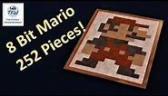 Making the Mosaic Wooden Mario Wall Art