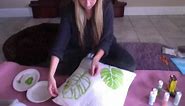 How To Paint Your Own Throw Pillows
