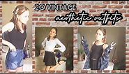 20 VINTAGE AESTHETIC OUTFITS