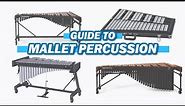 Guide to Mallet Percussion | Marimba, Vibraphone, Xylophone, and Glockenspiel Comparison