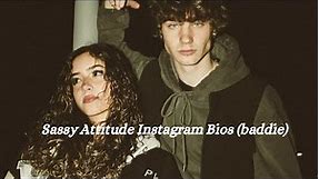 20 Sassy Instagram Bios Caption | Attitude, savage Instagram captions