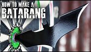 How to make a Batarang like "The Dark Knight"