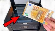 what happens if you photocopy money?