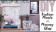 DIY: How to Make Vintage Mirrors or Mercury Glass!! - by Orly Shani