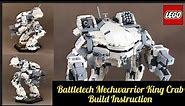 Lego Moc Battletech - Mechwarrior King Crab Moc Build Instruction