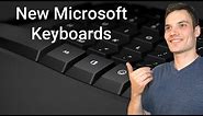 First Look at New Microsoft Keyboards - including Office & Emoji keys