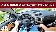 Alfa Romeo GT (2005) 1.9jtdm 150KM POV DRIVE Test & Acceleration | Beautiful from Italia | 4K #34