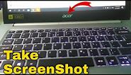 How To Take a Screenshot on Acer laptop