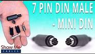 How To Install The 7 Pin Mini DIN Male Solder Connector