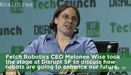 Fetch Robotics CEO Melonee Wise speaks at Disrupt SF