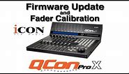 How To Update Firmware and Calibrate Faders on the Qcon Pro X